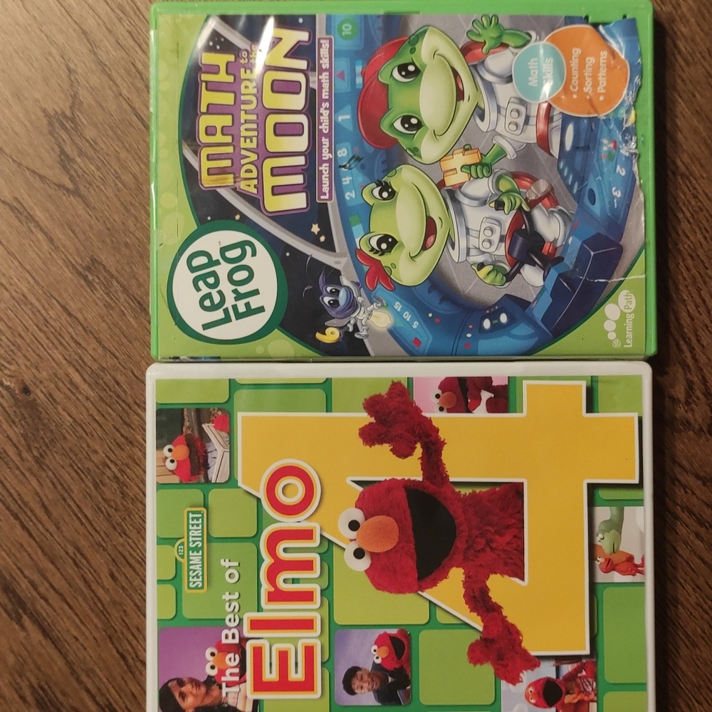 5 Children movies and cartoons in great condition